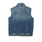 Diesel Kids Gilet in Denim Sfumato per Bambini