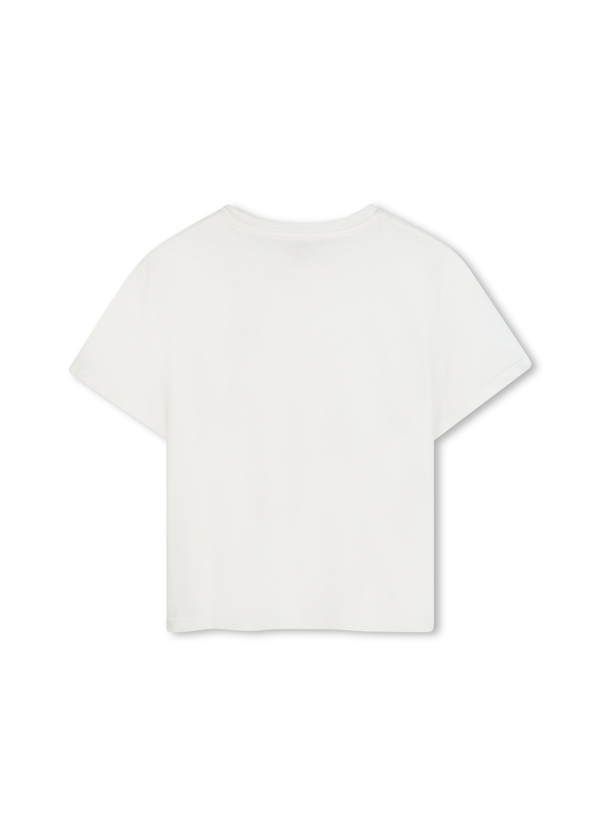 Michael Kors Kids T-Shirt Bianca Con Logo per Bambine