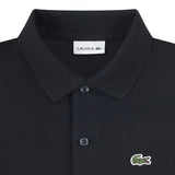 Lacoste Kids Polo Nera con Logo per Bambini