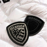Blauer Kids Giubbino Bianco e Cappuccio con Pelliccia Arcadia Junior per Bambine