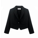 Patrizia Pepe Giacca Monopetto Nera per Bambine