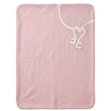 Elisabetta Franchi La Mia Bambina Coperta Marshmallow Rosa e Avorio per Neonate