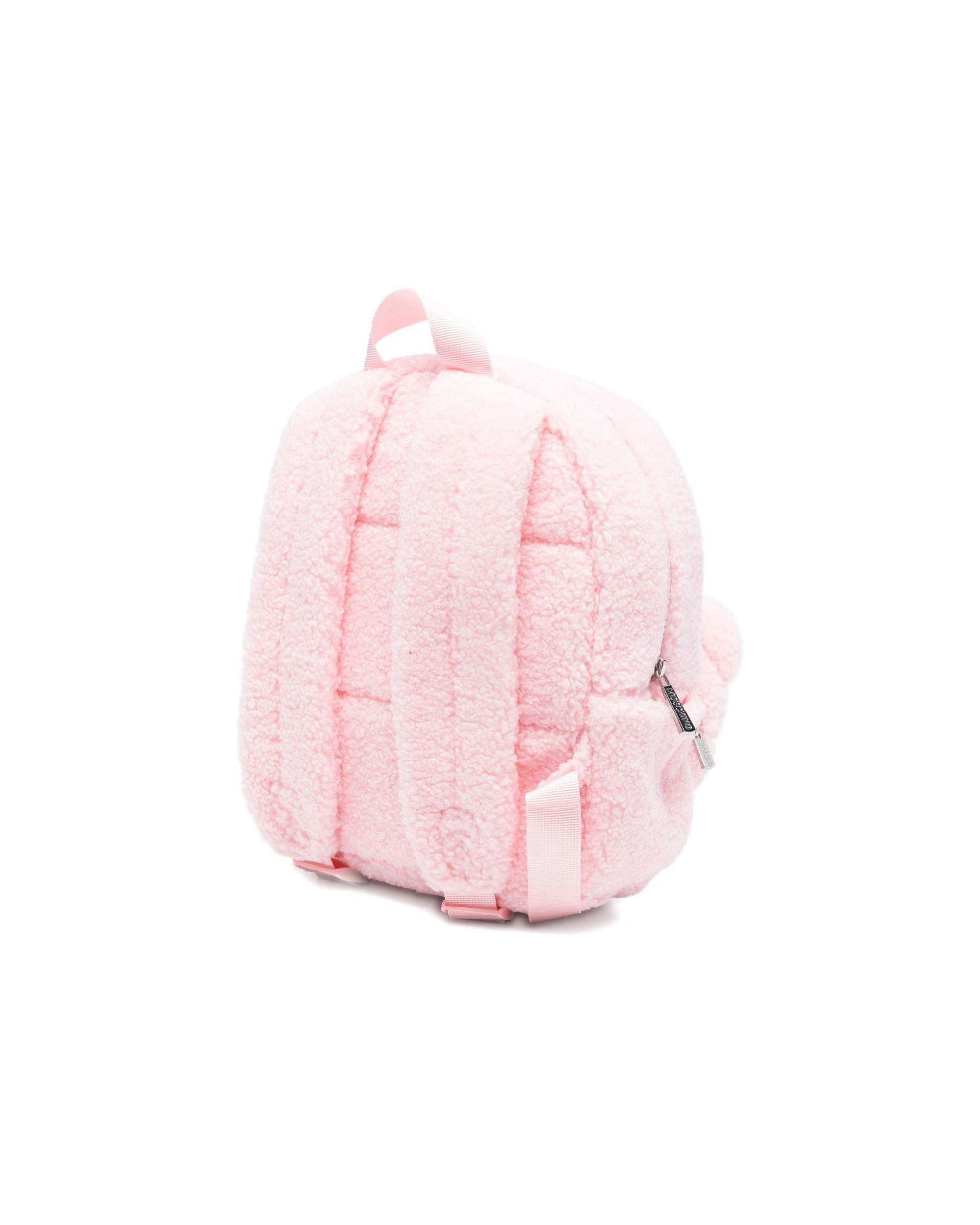 Moschino Kids Zainetto Rosa Teddy per Neonate