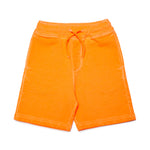 Dsquared2 Kids Bermuda Arancione con Stampa Logo