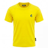 4Giveness Kids T-Shirt Giallo con Logo per Bambini