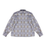Elisabetta Franchi La Mia Bambina Camicia Lilla All-Over per Bambine