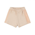 Elisabetta Franchi La Mia Bambina Bermuda Rosa con Logo per Neonate