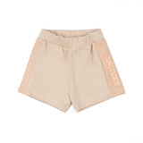 Elisabetta Franchi La Mia Bambina Bermuda Rosa con Logo per Neonate
