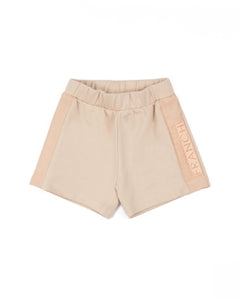 Elisabetta Franchi La Mia Bambina Bermuda Rosa con Logo per Neonate