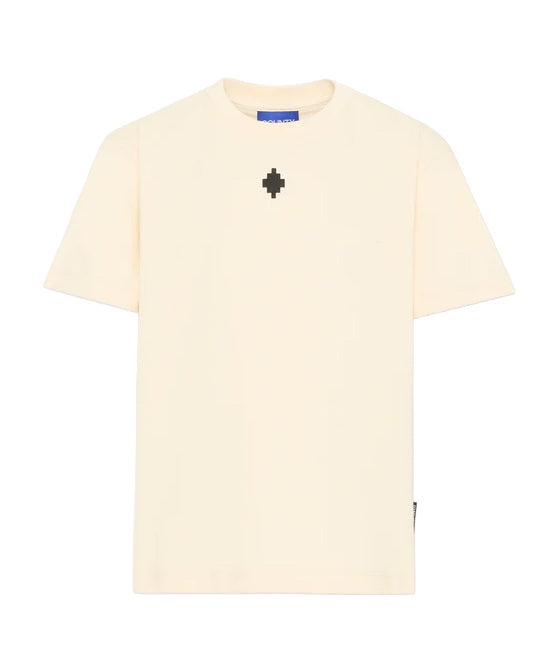 Marcelo Burlon County of Milan Kids T-Shirt Cocco con Stampa per Bambini
