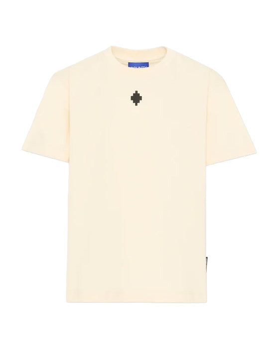 Marcelo Burlon County of Milan Kids T-Shirt Cocco con Stampa per Bambini