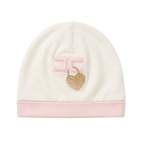 Elisabetta Franchi La Mia Bambina Cappello Avorio Marshmallow e Oro per Neonate