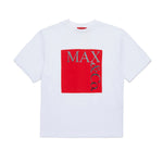Max & Co Kids T-Shirt Bianca con Logo per Bambine