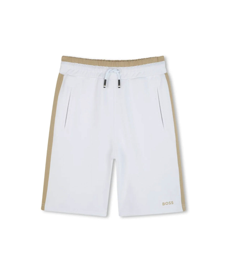 Boss Kids Bermuda Bianco per Bambini