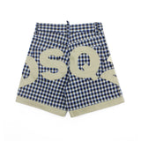 Dsquared2 Kids Bermuda a Quadri con Logo per Bambini
