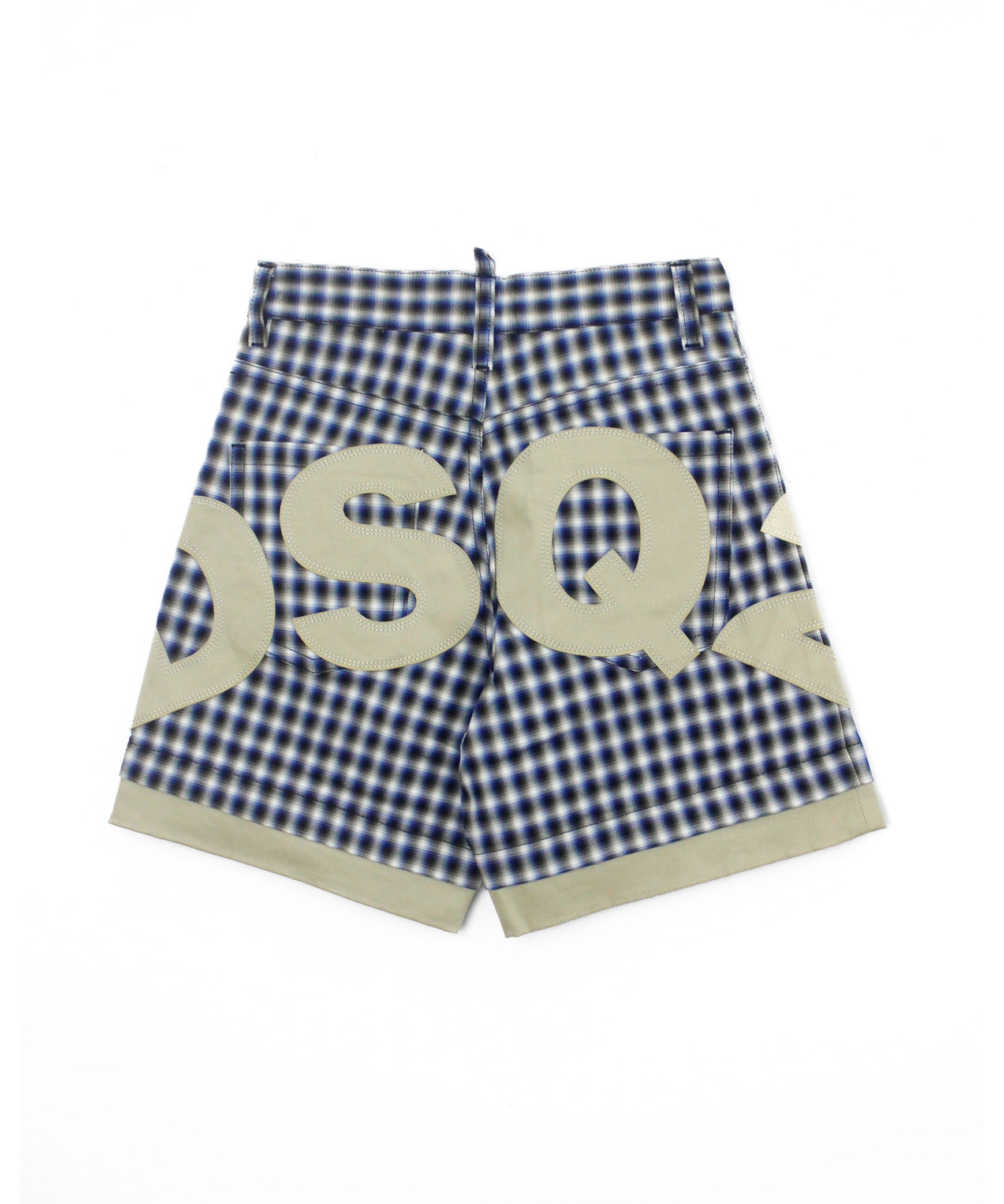 Dsquared2 Kids Bermuda a Quadri con Logo per Bambini