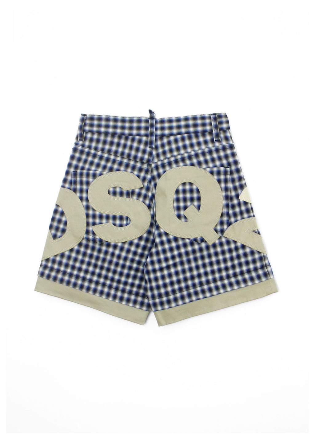 Dsquared2 Kids Bermuda a Quadri con Logo per Bambini