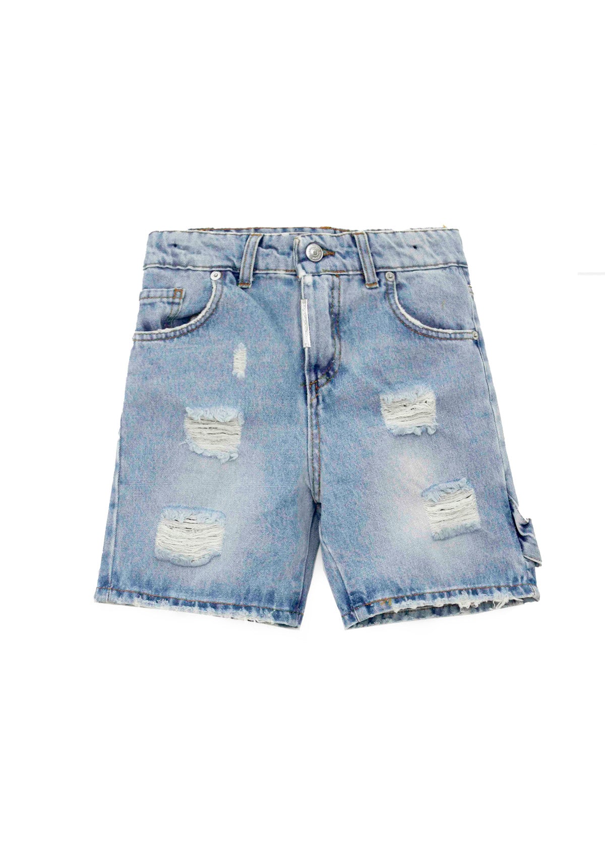 DO NOT CONFORM Short Jeans con Stappi per Bambini (FRONTE)