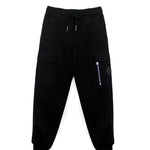 Yes London Pantaloni Joggers Neri per Bambini