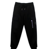 Yes London Pantaloni Joggers Neri per Bambini