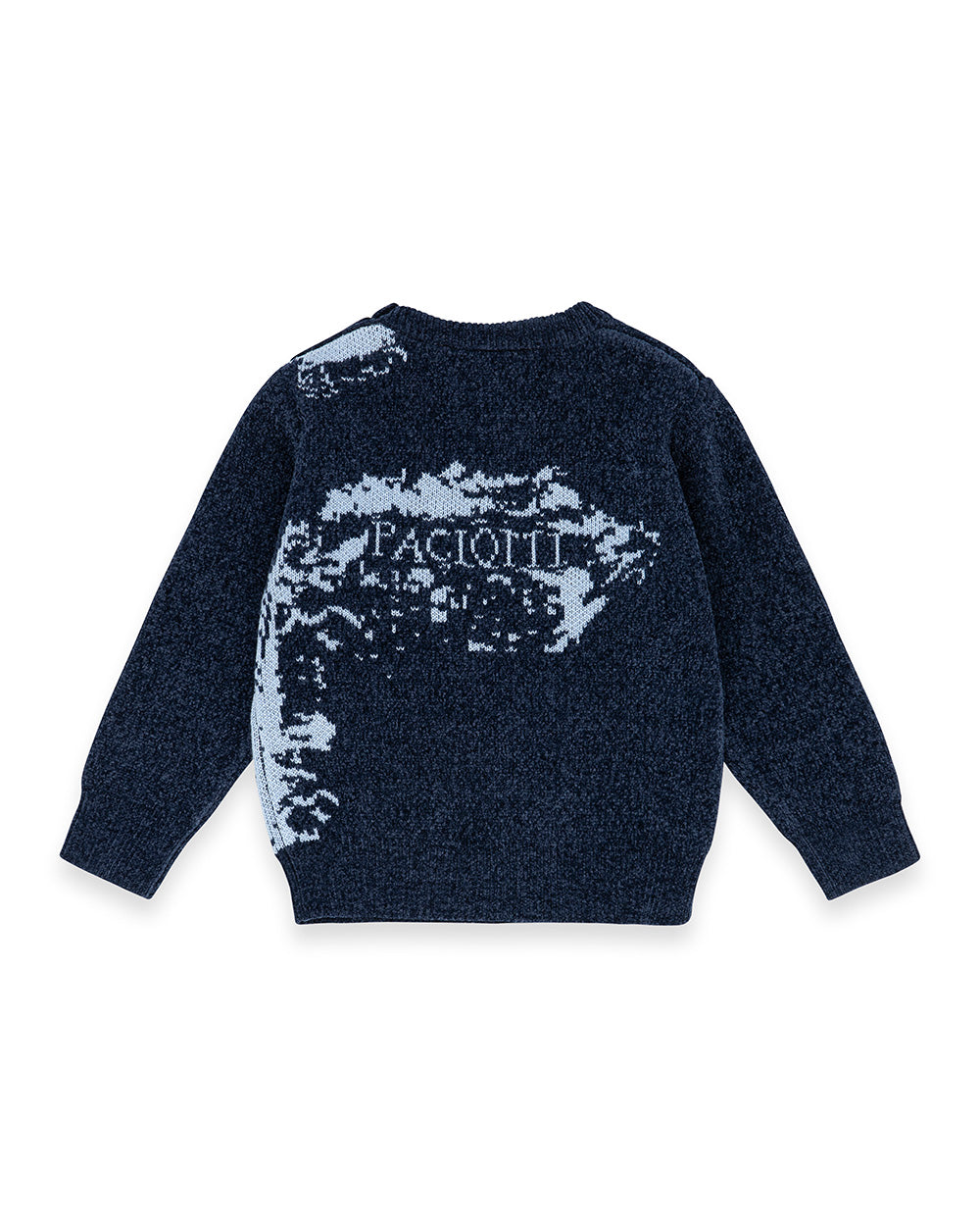 Paciotti Kids Maglia Blu Navy con Logo Ricamato per Neonati