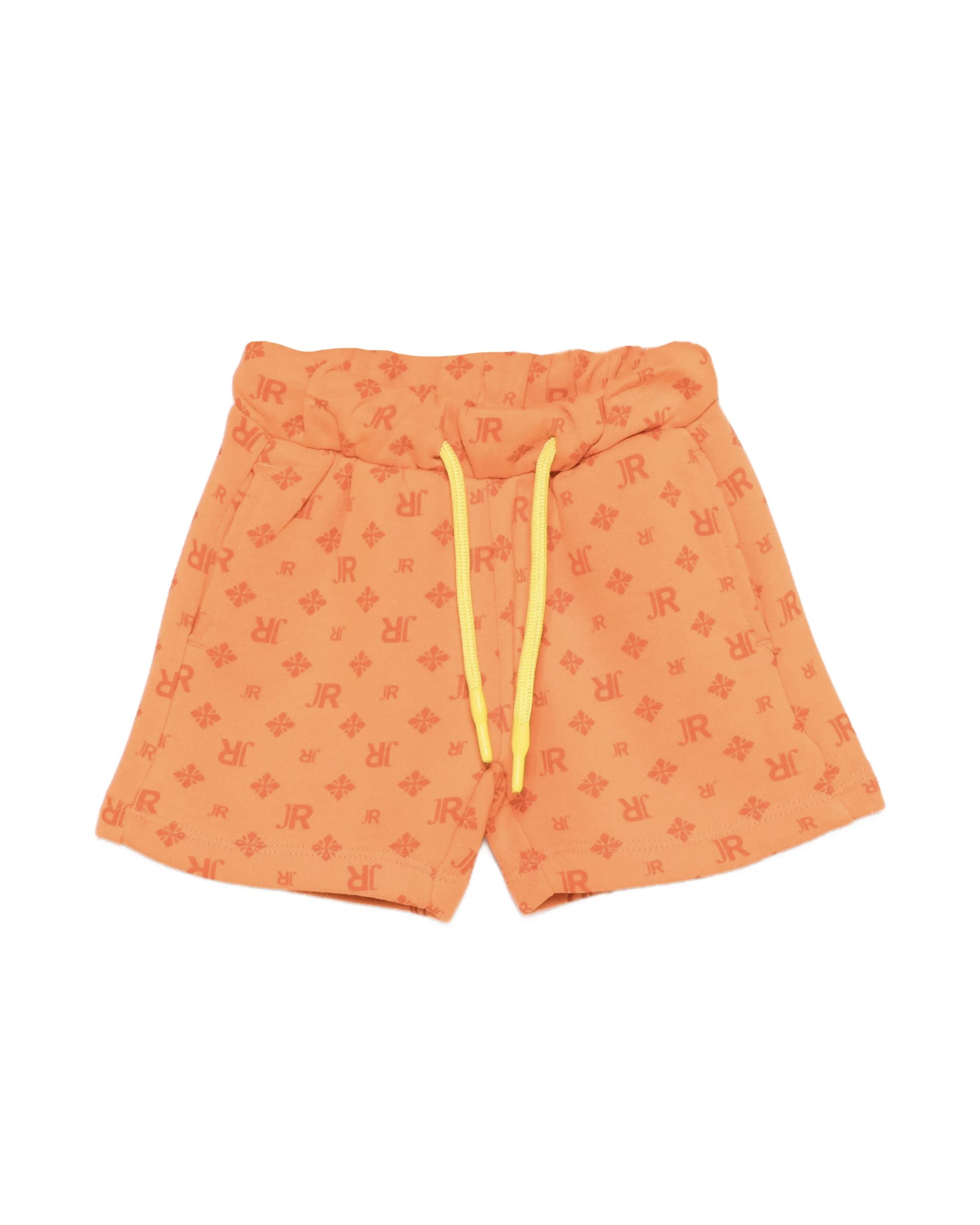 John Richmond Kids Short Arancione All-Over per Bambini