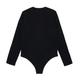 Diesel Kids Body Nero con Logo Oval-D per Bambine