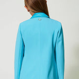 Twinset Kids Giacca Blazer Azzurra (retro)