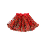 Angel's Face Gonna Tutù Rossa Scozzese per Neonate