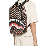 Sprayground Kids Zaino Marrone All-Over per Bambini