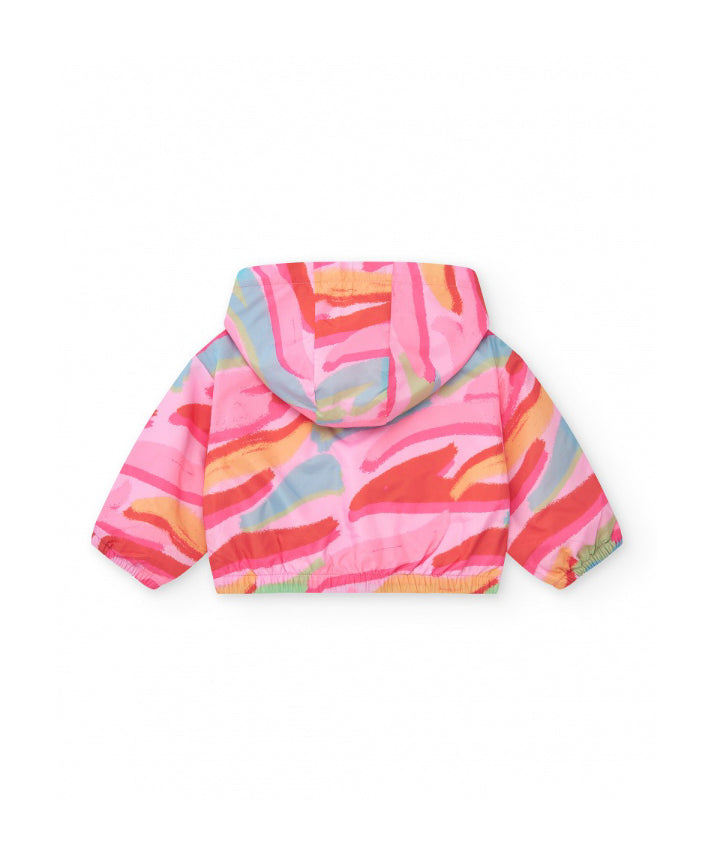 Tuc Tuc Giubbino Fucsia Multicolor per Neonate