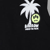 Barrow Kids Top Nero con Stampa con Logo