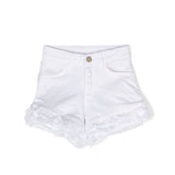 Twinset Kids Short Bianco per Bambine (fronte)