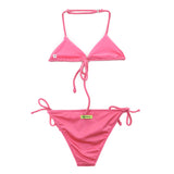  4GIVENESS Costume Bikini Fucsia con Strass per Bambine