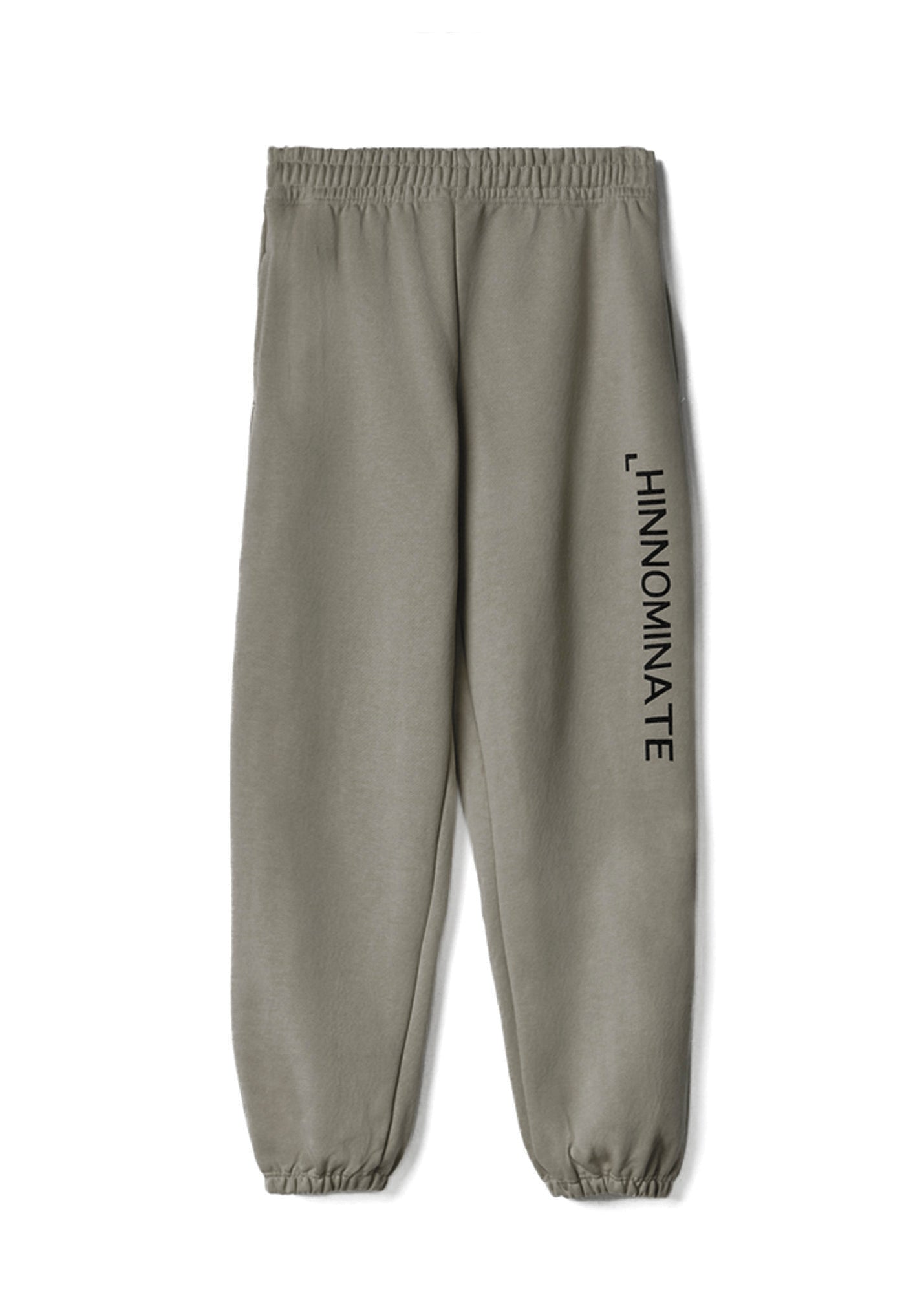 Hinnominate Kids Pantaloni Jogger Fango con Logo