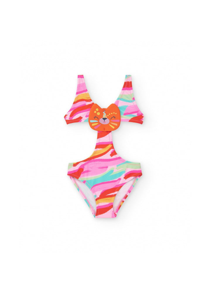 Tuc Tuc Costume Monokini Cat per Neonate