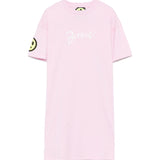 Barrow Kids Pink Print T-Shirt Dress for Girls
