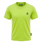 4Giveness Kids T-Shirt Verde con Logo per Bambini