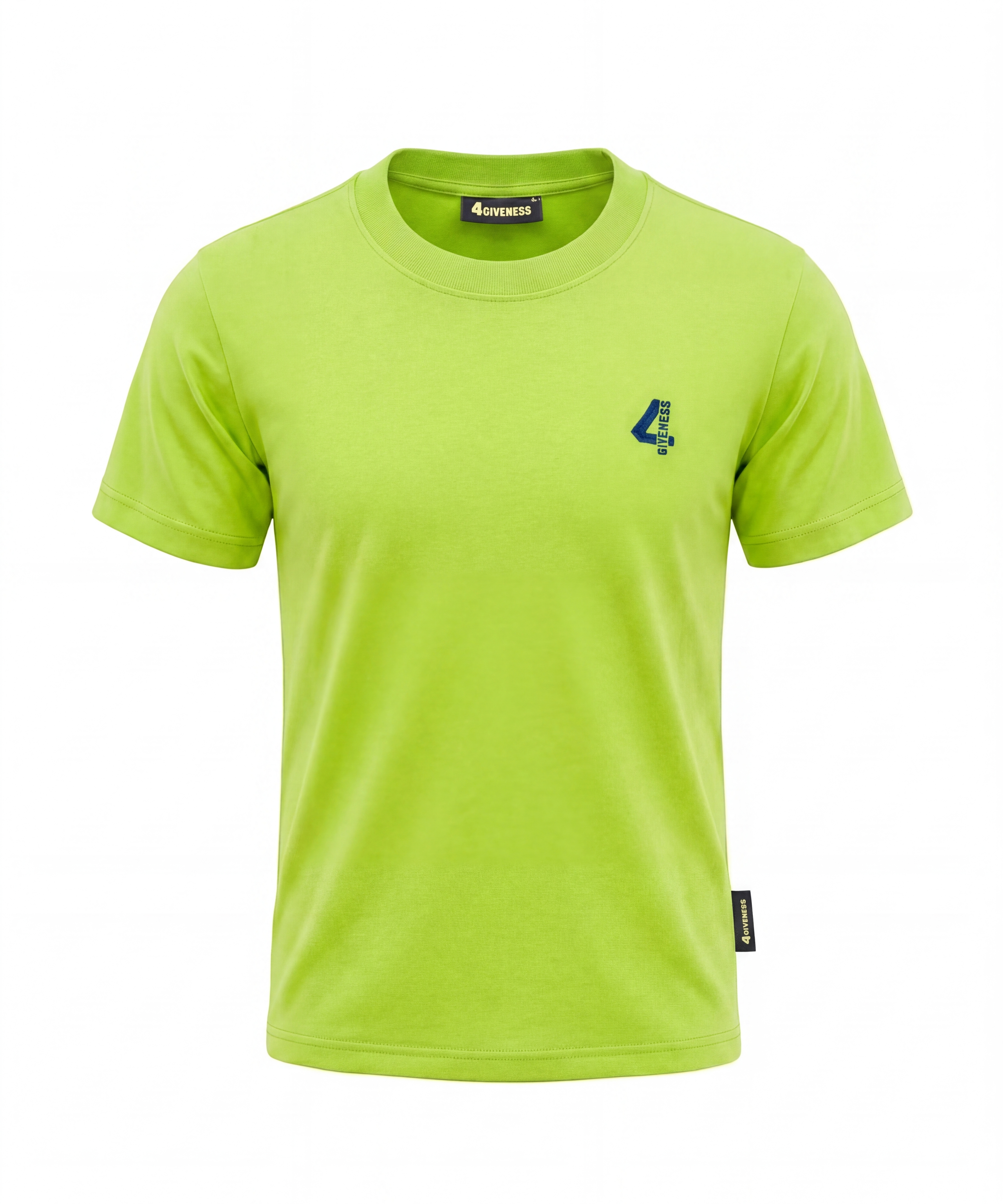 4Giveness Kids T-Shirt Verde con Logo per Bambini