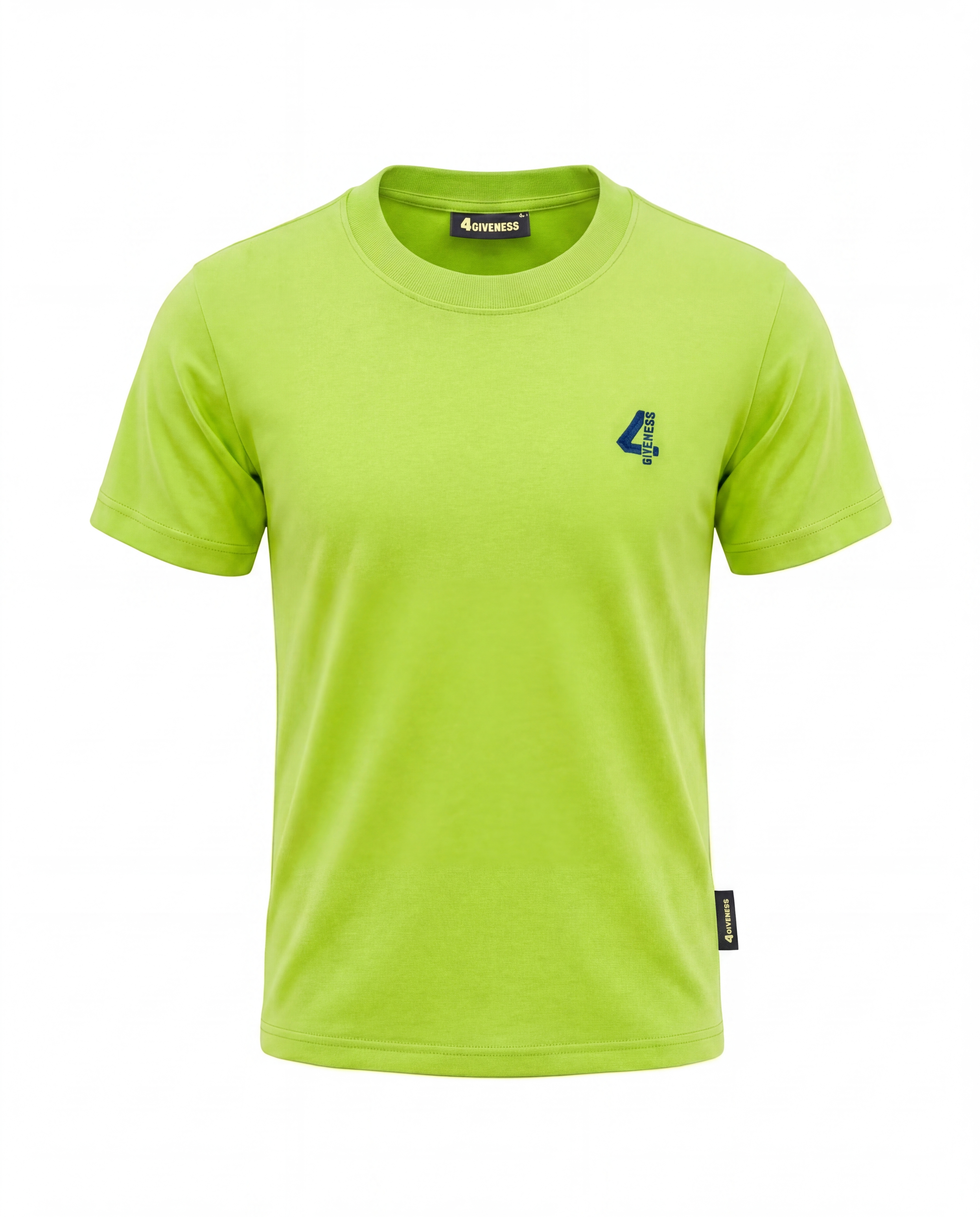 4Giveness Kids T-Shirt Verde con Logo per Bambini