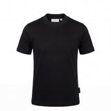 Yes London Kids T-Shirt Nero con Colletto Ricamato per Bambini