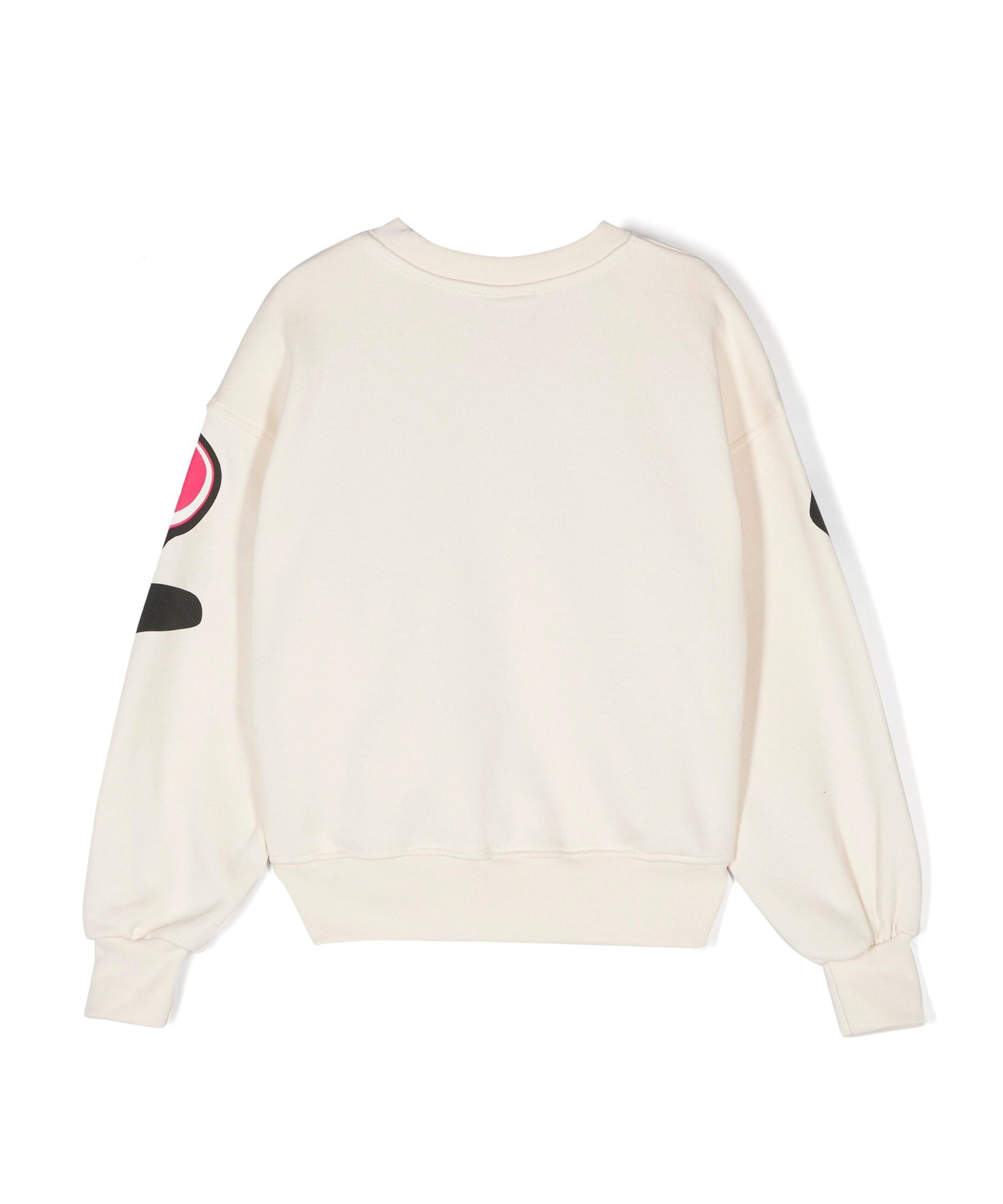 Barrow Kids Felpa Crema con Cappuccio con Stampa per Bambine (retrro)