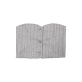 Vicolo Kids Top Grigio a Cuore per Bambine