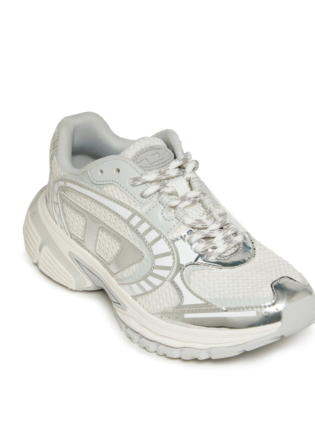Diesel Kids Sneakers Pro V Dense Bianche con Logo