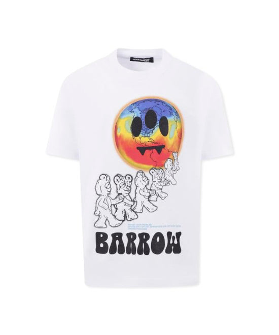 Barrow Kids T-shirt Bianca Special Planet per Bambini