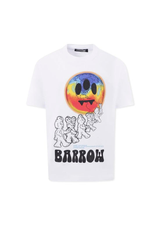 Barrow Kids T-shirt Bianca Special Planet per Bambini