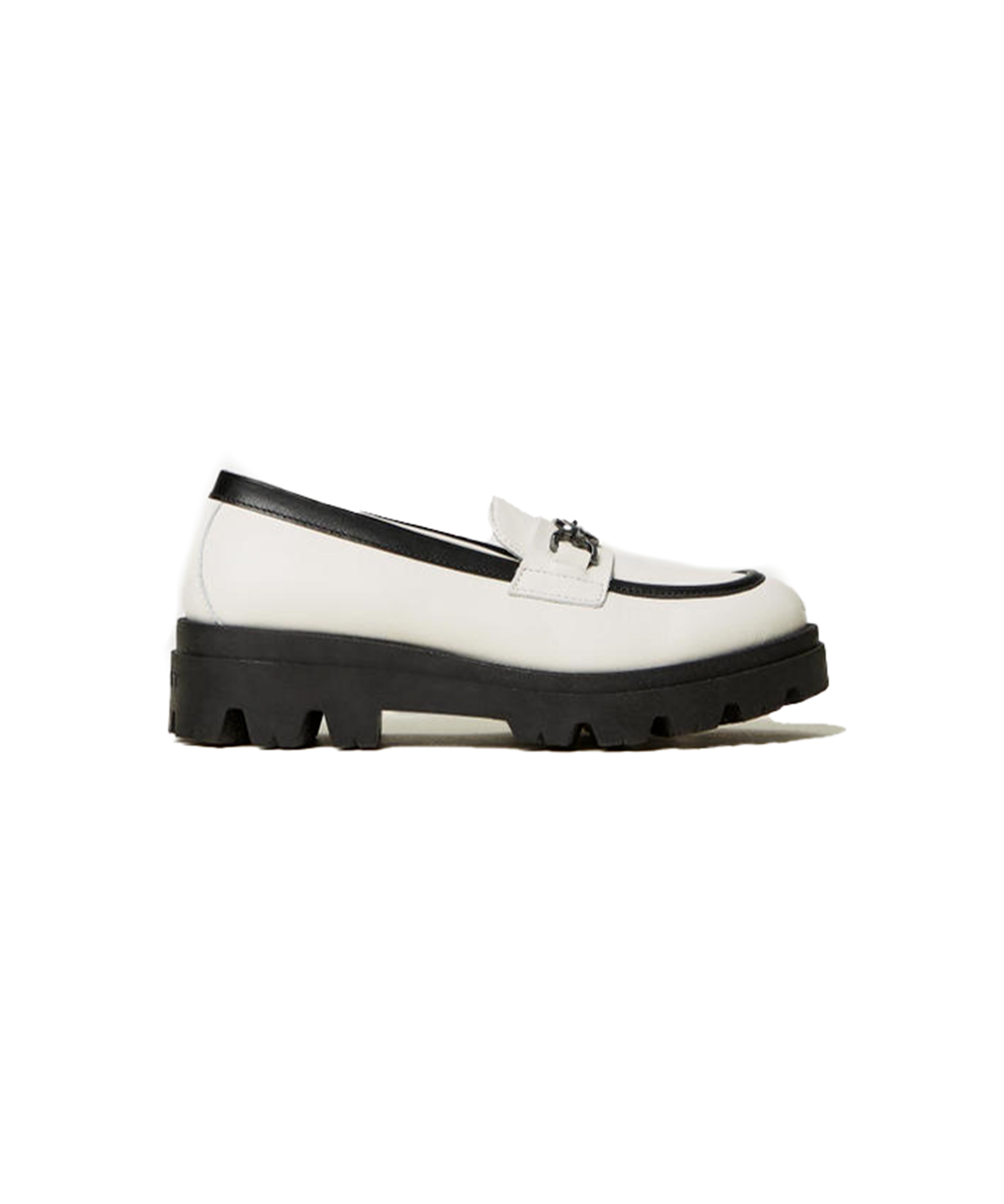 Twinset Kids Mocassino Bianco per Bambine