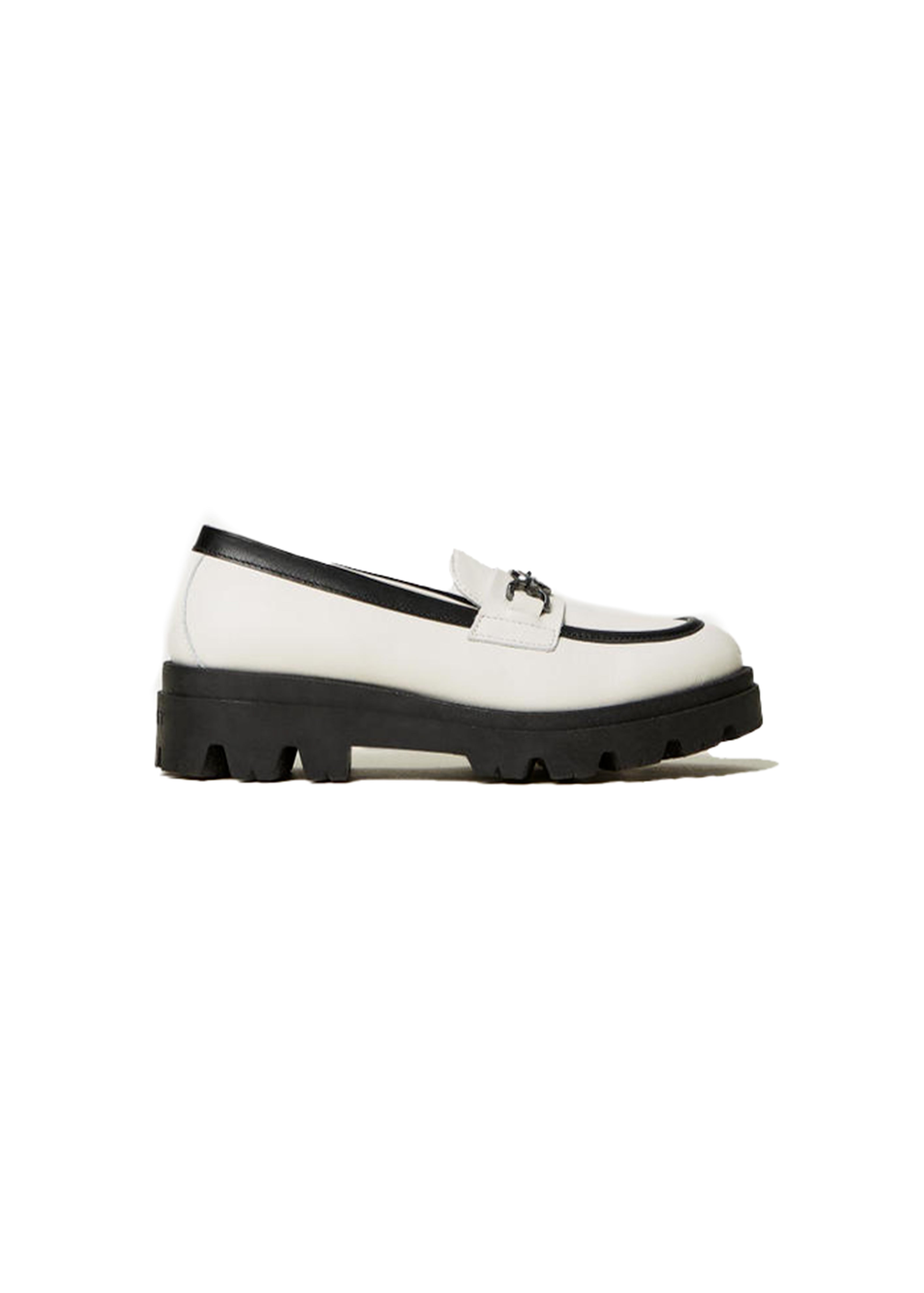 Twinset Kids Mocassino Bianco per Bambine