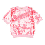 N°21 Kids T-shirt Rosa con Paillettes per Bambine