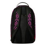 Sprayground Kids Think On It Zaino Nero con Stampa Shark Mouth e Dollari Rosa